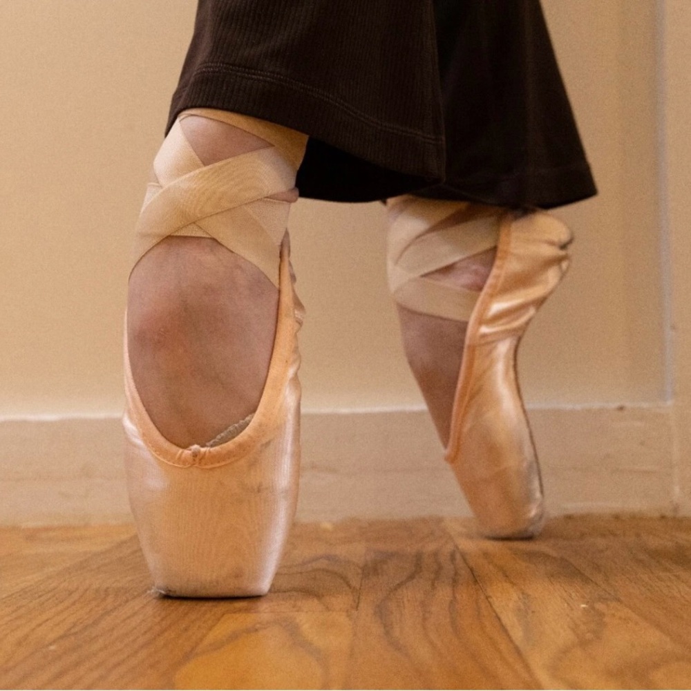Thoroughly Worn Pointe Shoes, Worn by a Professional Ballerina, for Arts/Crafts